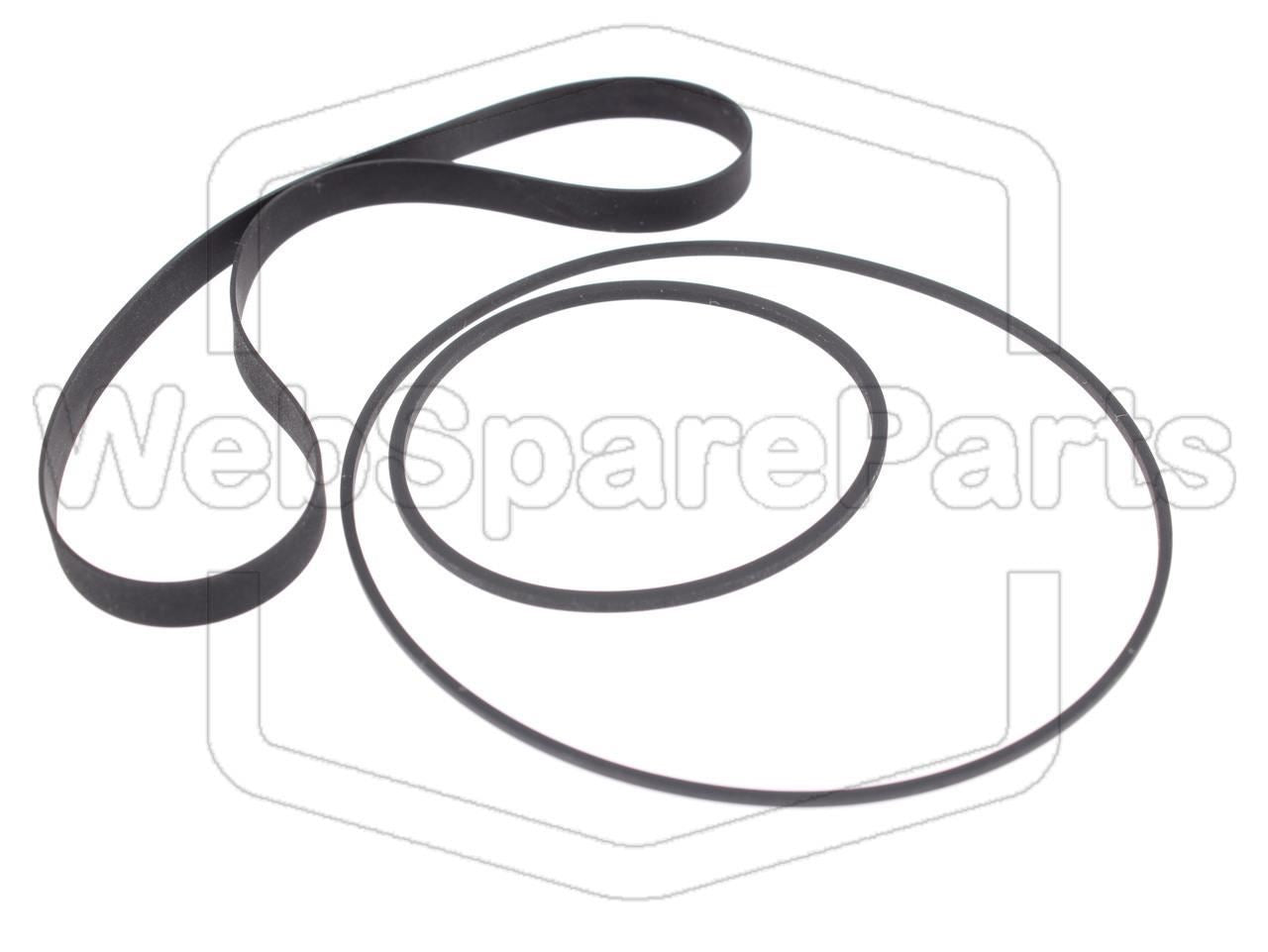 Riemen-Set Für Cassettendeck-KassettenDeck Pioneer CT-F555