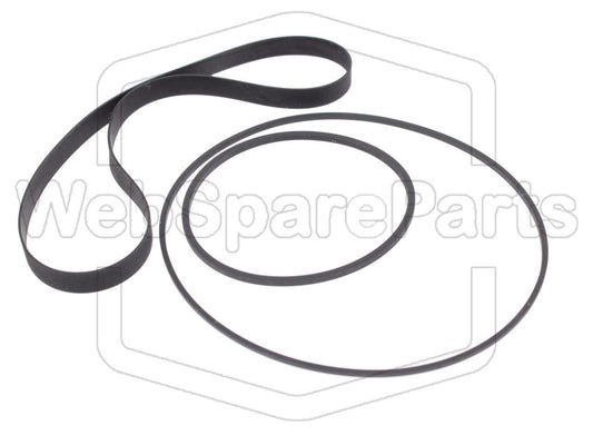 Riemen-Set Für Cassettendeck-KassettenDeck Pioneer CT-F555