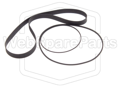 Riemen-Set Für Cassettendeck-KassettenDeck Pioneer CT-F8080