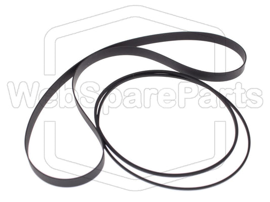 Riemen-Set Für Cassettendeck-KassettenDeck Yamaha TC-800D