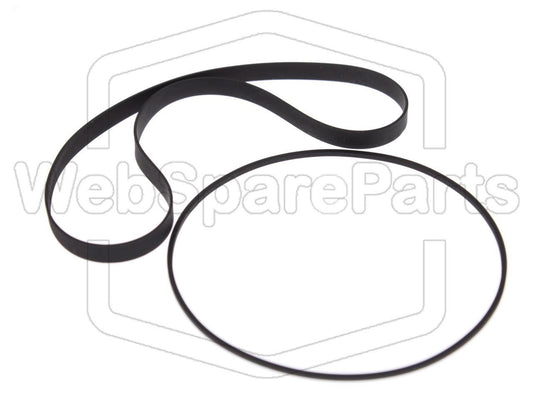 Riemen-Set Für Cassettendeck-KassettenDeck Yamaha KX-300U