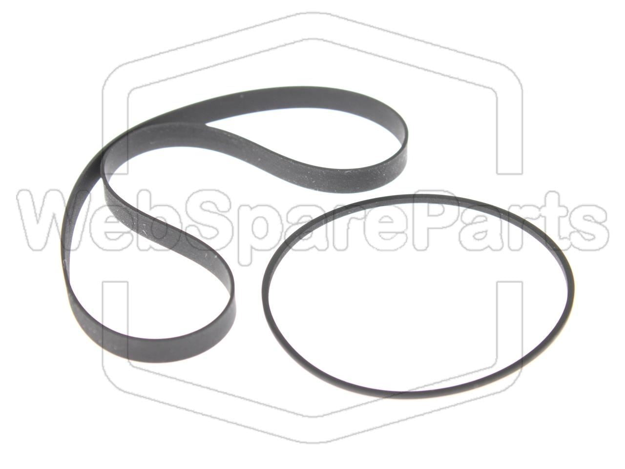 Riemen-Set für Stereo-Kassettendeck Diora MDS-454