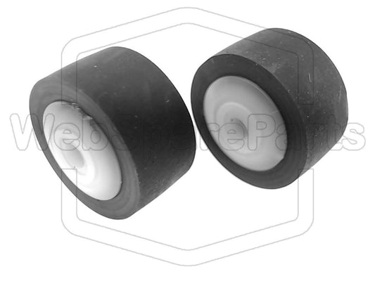 Andruckrollen für Doppel-Kassettendeck Pioneer CT-1060W
