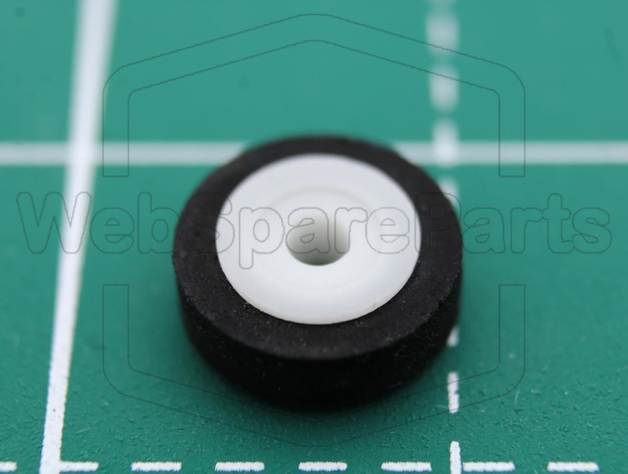 Gummierte Umlenkrolle für Kassettendec Aiwa CA-W10