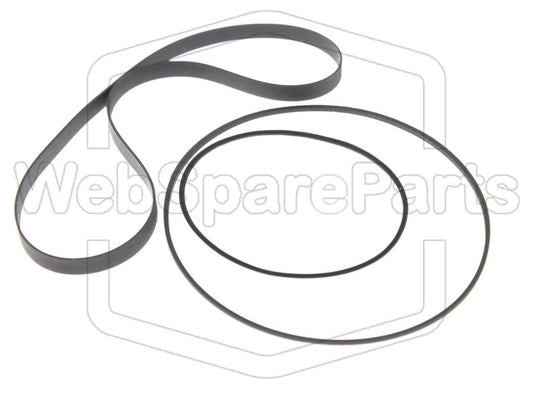 Riemensatz Für Stereo-Kassettendeck Technics RS-B28R