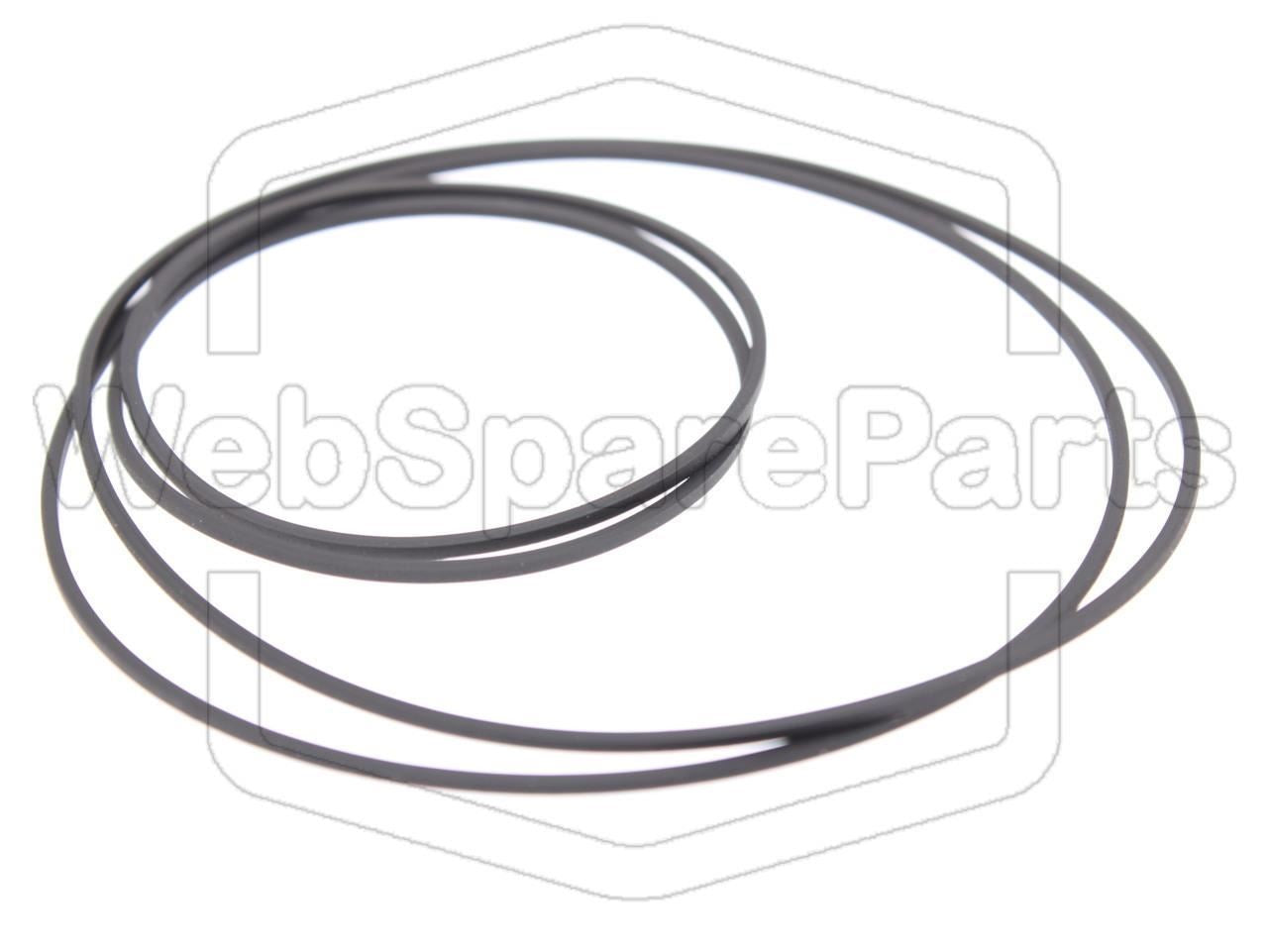 Riemen-Set für Doppel-Kassettendeck Aiwa Z-R554,CX-ZR554