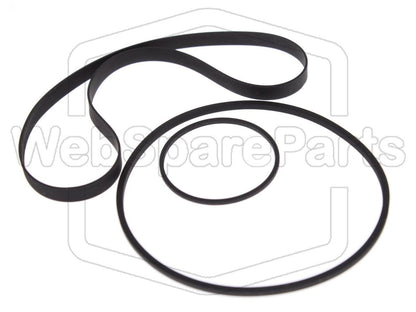 Riemenset für Kassettendeck Bang & Olufsen Beocord 7000– Version 2