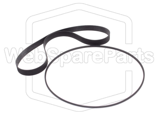 Riemen-Set Für Cassettendeck-KassettenDeck Pioneer CT-30