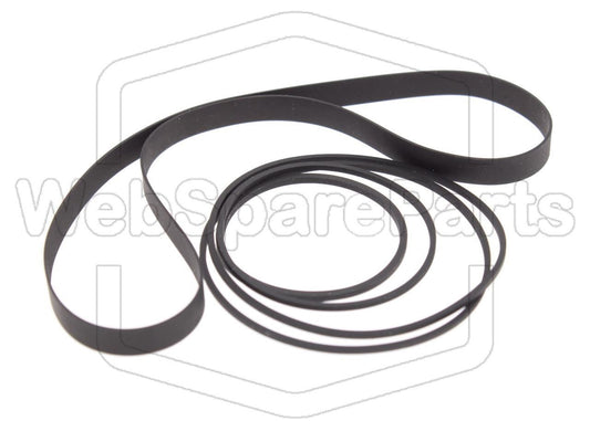 Riemen-Set Für KassettenDeck Sansui SC-3330