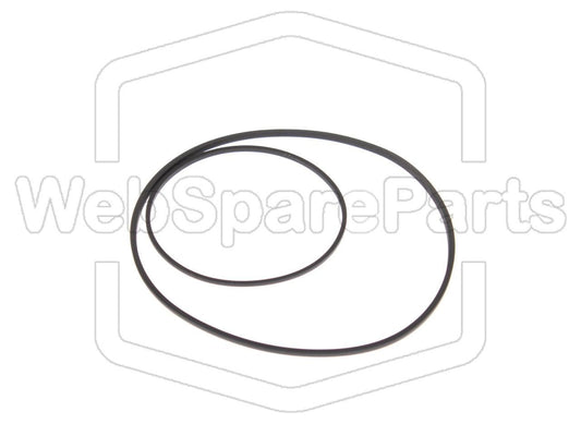 Riemen-Set für Philips DC410 69DC410 Kassetten-Autoradio
