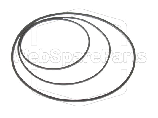 Riemen-Set für Superscope CD310 Kassettendeck