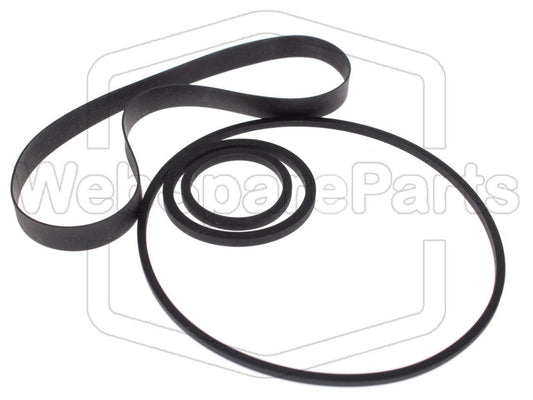 Riemenset für Videorekorder Aiwa HV-E595