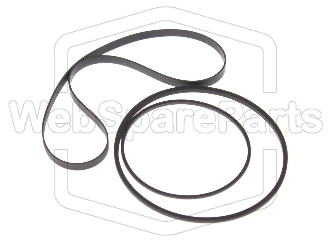 Riemen-Set für Stereo-Kassettendeck Kenwood XS-E9