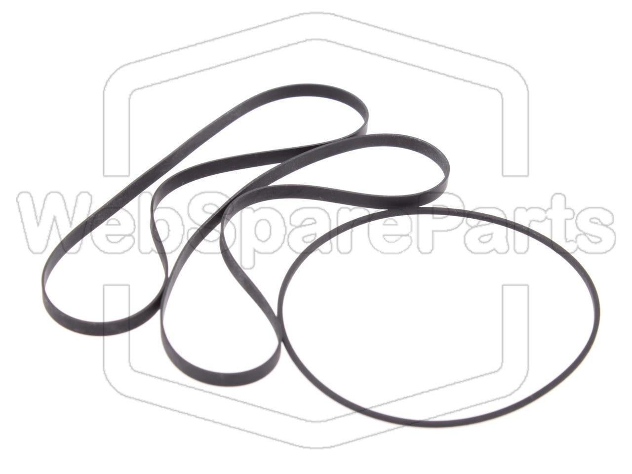 Riemen-Set Für Cassettendeck-KassettenDeck Pioneer CT-W530RS