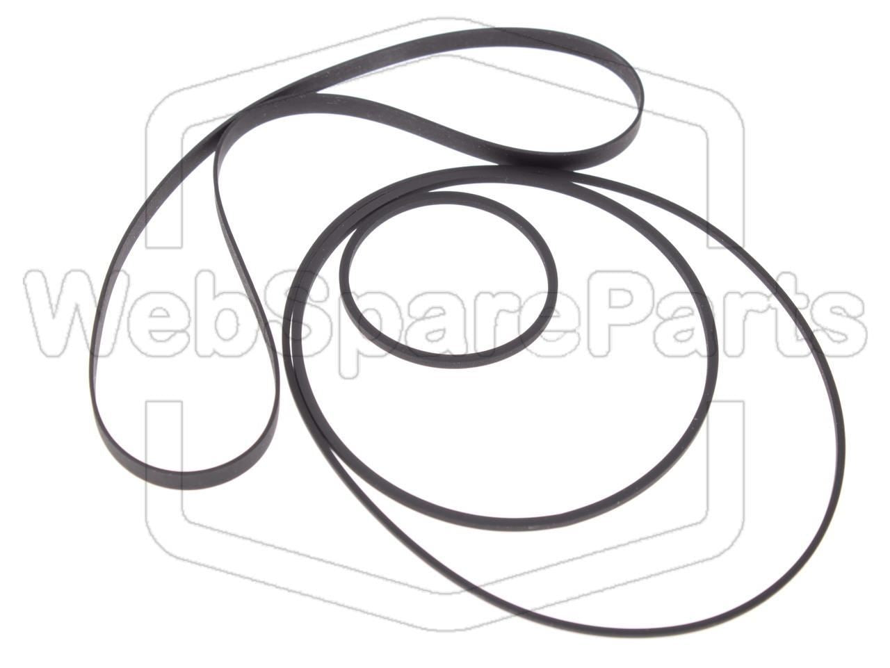 Riemen-Set Für Cassettendeck-KassettenDeck Pioneer CT-320