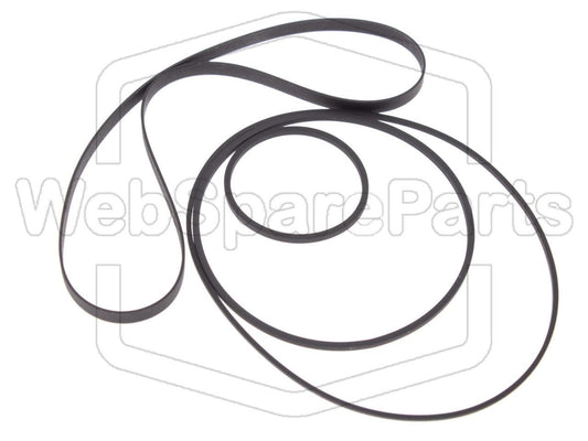 Riemen-Set Für Cassettendeck-KassettenDeck Pioneer CT-320