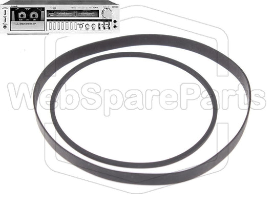 Riemen-Set Für KassettenDeck Aiwa AD-F600/2