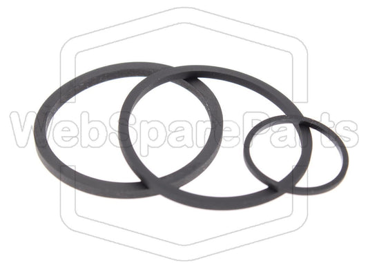 Riemen-Set Für CD-Spieler JVC XLM500BK