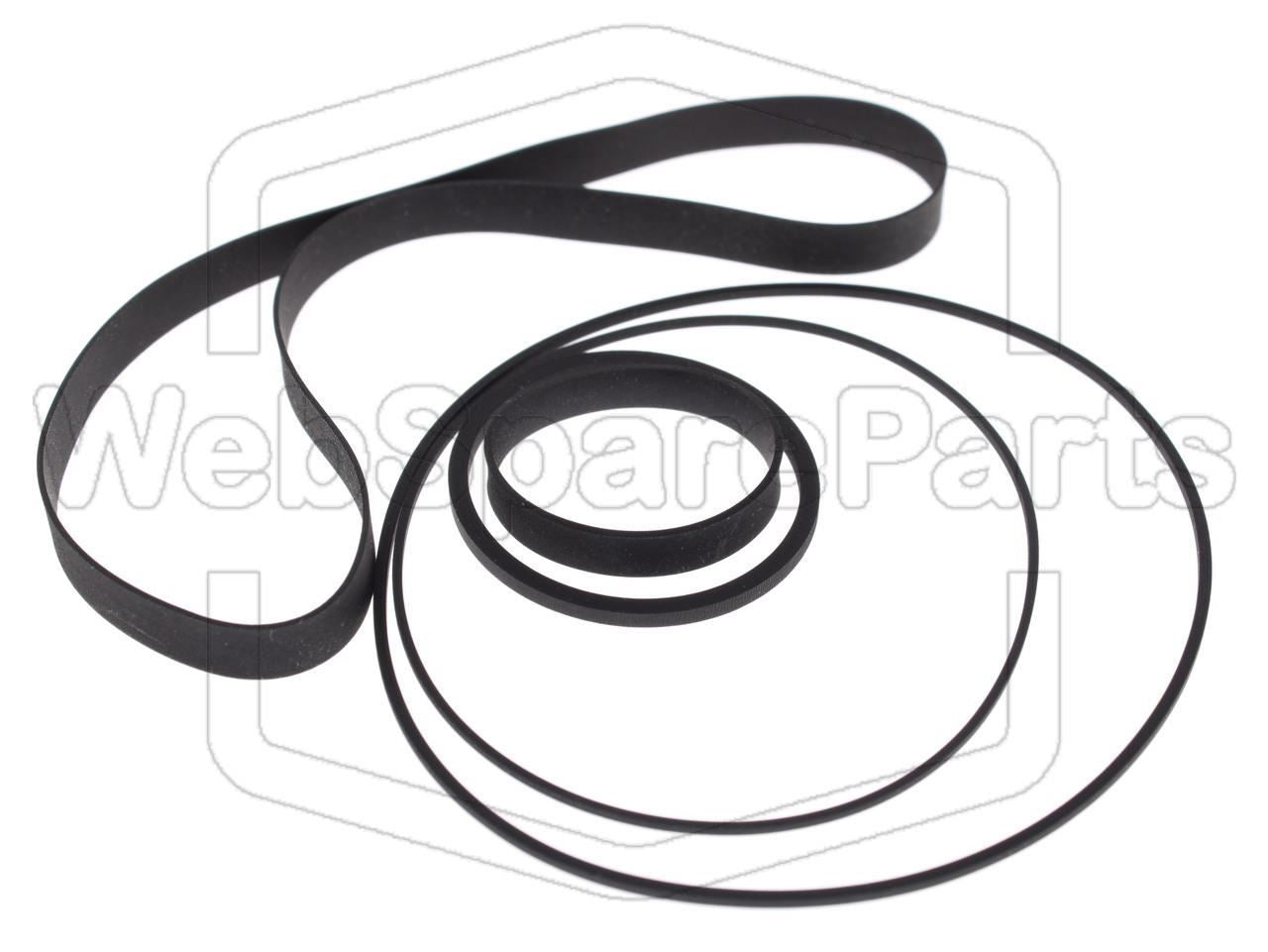 Riemen-Set Für Video Recorder Internacional V-805 Betamax