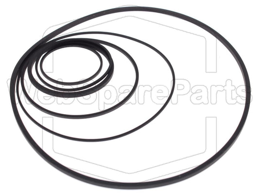 Riemen-Set Für Video Recorder Telerent N-9001 T