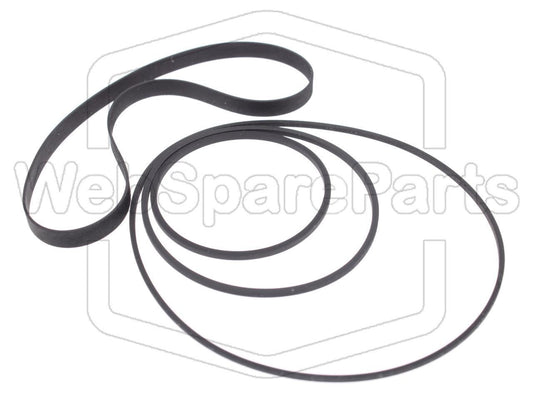 Riemen-Set Für Cassettendeck Grundig CF 7250